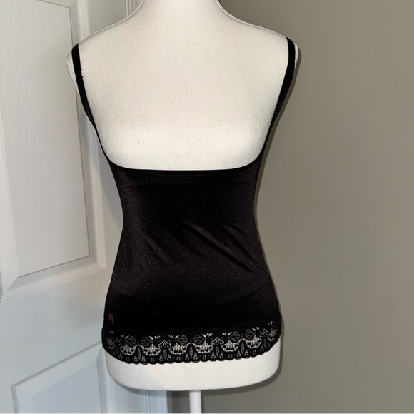 Ruby Ribbon Lace Torsette Open Bust  SL3020 Black Size Medium - Picture 1 of 14